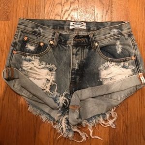 Oneteaspoon thrashwore short